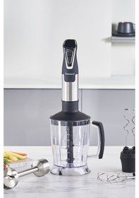 Resim Homend Handmaid 1966h Inox Xlarge Hazneli, Çift Bıçaklı Blender Set 