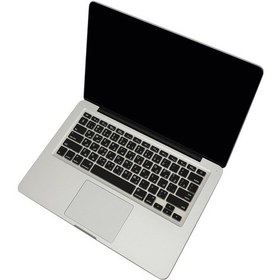 Resim Arapça Klavye Apple Uyumlu MacBook Air Pro Klavye Koruyucu Ustip Eski Usb'li Model 2008/2017 İle Siyah 