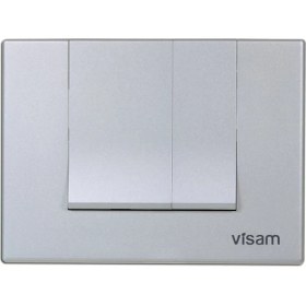 Resim Visam Alinda İki Kademeli Mat Krom Kumanda Paneli 