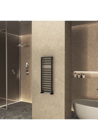 Resim Radiva - Naxos Dekoratif Havlupan 500x1193 Mat Siyah - 1nax05001193b3ms- 