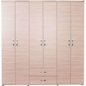 Resim Adore Dinamik Genç Odası 6 Kapı İki Çekmeceli Gardırop (GRD-462-ZR-4) 