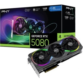 Resim Pny Geforce RTX5080 Argb 16GB Oc Gddr7 256BIT (VCG508016TFXXPB1-O) Gaming (Oyuncu) Ekran Kartı 