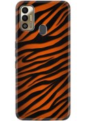 Resim Kılıfland Spark 7t Kılıf Silikon Desen Özel Seri Leopar Yeni 1676 tecnospark7t11 
