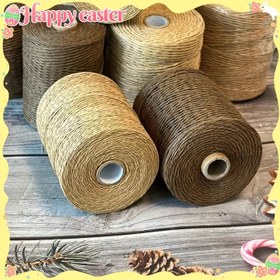 Resim 5 adet Raffia İpi, %100 Keten El Örgüsü için Mükemmel, Yaz Şapkaları, Sepetler, Hediye Paketleme vb. - Örgülmüş İp, İplik Örgü için Çeşitli Renkler 