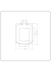 Resim Nkp Slim Kare Yavaş Kapanır Klozet Kapağı Zümrüt 