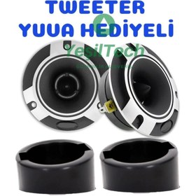 Resim EXVOL Audiomax Araç Dome Tweeter 500w 10 Cm Amfi Uyumlu Profesyoneler Için Yuva 