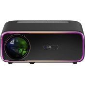 Resim Hikıng Q5 Sinema Projeksiyon Bluetooth Ev Sineması Android Projeksiyon Cihazı Siyah 