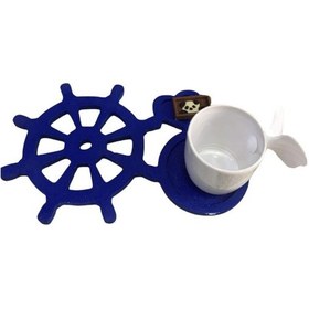 Resim Dümen Şeklinde Bardak Altlığı Diğer 