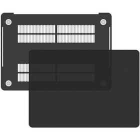 Resim Blogy Apple Uyumlu MacBook Pro 16.2 İnç Crystal Fit Kılıf Siyah 