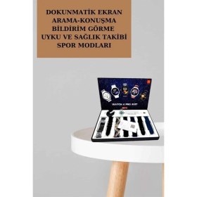 Resim Zero Land Muratech Powerbank Aynalı Bluetooth Kulaklık ve Akıllı Saat Seti Anc Özelliği Dokunamatik 