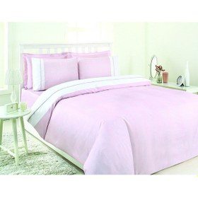Resim Özdilek Soft Linen Çift Kişilik Saten Nevresim Takımı 43891 Pembe 