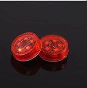 Resim Tongdashop 2 Adet Sarı Led Rgb Motor Bisiklet Kapı Işık Aksesuarı 