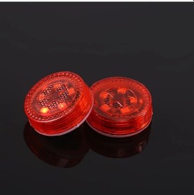 Resim Tongdashop 2 Adet Sarı Led Rgb Motor Bisiklet Kapı Işık Aksesuarı 