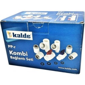 Resim Trade Bazaar Kalde PP-R Kombi Bağlantı Seti – Dayanıklı ve Kolay Montajlı Tesisat Bağlantı Aparatı 