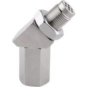 Resim Araba 45 Derece Oksijen Sensörü M18x1.5 Adaptörü 