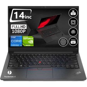 Resim Thinkpad E14 G4 I7-1255u 32gb 256gb Ssd Mx450 Fdos 14" Fhd Taşınabilir Bilgisayar 21e30061tx 