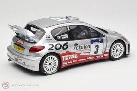 Resim 1:18 OTTO Peugeot 206 WRC Toure de Corse 2002 
