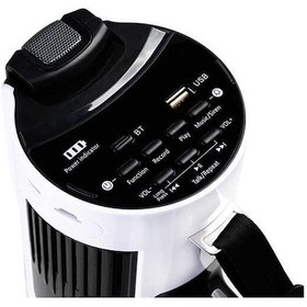 Resim Powermaster Westa Wm-90pu Type-c 100 Watt Mayk Mikrofonlu Usb-tf-bluetooth Megafon 