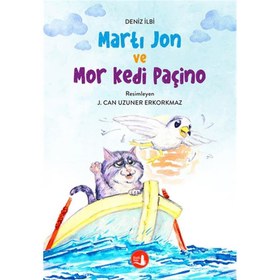 Resim Martı Jon ve Mor Kedi Paçino 