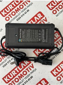 Resim MTO ELEKTRİKLİ BİSİKLET ŞARJ ALETİ 48V 24AH (4 BATARYA) 