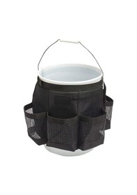 Resim Galonluk Kova İçin Balıkçılık Kovası Düzenleyici Buz Balıkçılığı Kovası Alet Düzenleyici Çok Cepli Takım Çantası Araba Yıkama, Balıkçılık, Bahçe İçin 