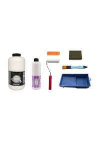 Resim Cadence 2 Litre Pak Beyaz Boya 500Ml Parlak Vernik Set 