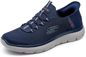 Resim Skechers Erkek Skechers Summits Yüksek Aralıklı Geçmeli Loafer Ayakkabı erkekler 