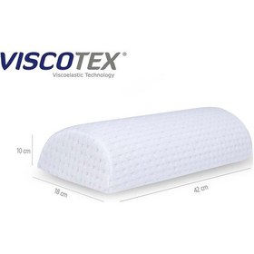 Resim Viscotex Ortopedik D Model Çok Amaçlı Visco Yastık 42 x 18/10 CM 