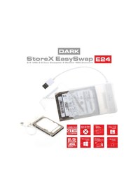 Resim Dark Storex E24 2.5" Usb3.0 Disk Kutusu + Çıkarılabilir Başlıklı 