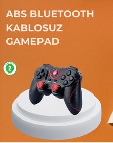 Resim Ucuztekno Dayanıklı Ve Hafif Tasarımlı Kablosuz Oyun Kumandası 