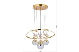 Resim Trendylight Tuna LED 4 Top Gold 