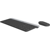 Resim logitech 920-009435 Mk470 Siyah Kablosuz Klavye Mouse Seti 