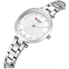 Resim Yunboo Curren Kadın Kol Saati 9054 - Klasik Tasarım, Kuvars Cam, 30m Su Geçirmez, Quartz Hareket, Beyaz Kasa Ve Kordon Çok Renkli 