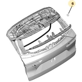 Resim 3008 2024- Bagaj Kapak Takozu 9824802980 