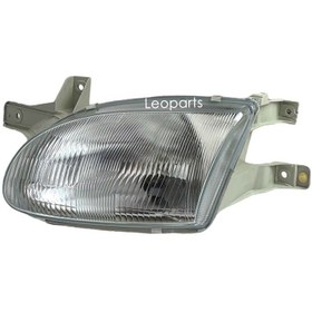 Resim Leoparts Hyundai Accent Far Lambası Sol (Manuel) 1998-1999 92101-22300 