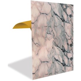 Resim Tink Kendinden Yapışkanlı Pembe Mermer Desenli Pvc Panel 41x62 Cm 