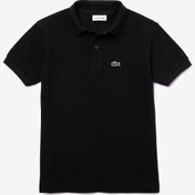 Resim Lacoste Çocuk Siyah Polo 