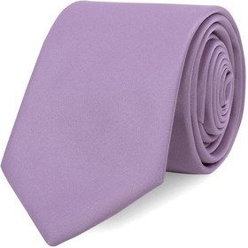 Resim Ottomoda Erkek Düz Leylak Kravat, Ot - Krt - 20004 - Standart - Leylak Lila 