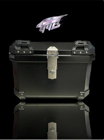 Resim 70055 Abs 45.lt Siyah Bagaj Motosiklet Arka Çanta Tek Renk 