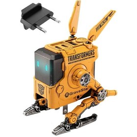 Resim Gravastar Alpha65 Sarı Özel Seri Robot Figürlü 65w Hızlı Şarj 