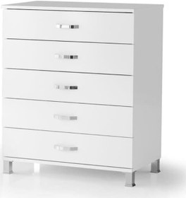 Resim Ekonomik Geniş 5 Çekmeceli Şifonyer 85X45X95Cm (487458655) 