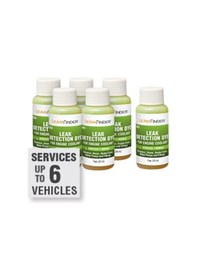 Resim USA Leak Finder Radyatör Devirdaim Kaçak Tespit Sıvısı Yeşil Floresan 6 Araçlık x 30 ml LF3001 