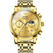 Resim Sones Curren Takvim Çelik Kayışlı İş Kuvars Erkek Saati Beyaz Yeşil 