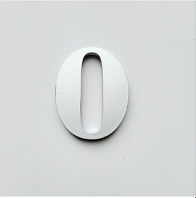 Resim Gendec 5 Cm No=0 Yapışkanlı Metalik Gri 