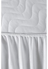 Resim Alez Kapitone Dört Köşe Lastik Yatak Koruyucu 160 200 Cm Renk 