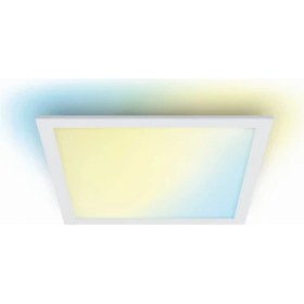 Resim Braventa Collection Panel Tavan Lambası Ayarlanabilir Beyaz, Kısılabilir, 1000 Lm, Sıcak Ila Soğuk Beyaz, Kare, Wi-Fi Üz 