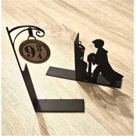 Resim Harry Potter & Platform 9¾ Kitap Tutucu – Dekoratif Stand 