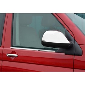 Resim Markadan Vw T5 Caravelle Krom Cam Çıtası 2003-2014 2 Parça Paslan 