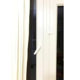 Resim TeknoKapsül Profesyonel Emniyet Kilidi, Çekmeli, Metal, Çocuk Güvenlik Kilidi, Mandallı, Emniyet Sistemi, Pimapen, Pvc Kapı, Pencere Kilidi (Beyaz) 