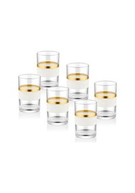 Resim The Mia Snow Kahve Yanı Su Bardağı 6'lı Set 